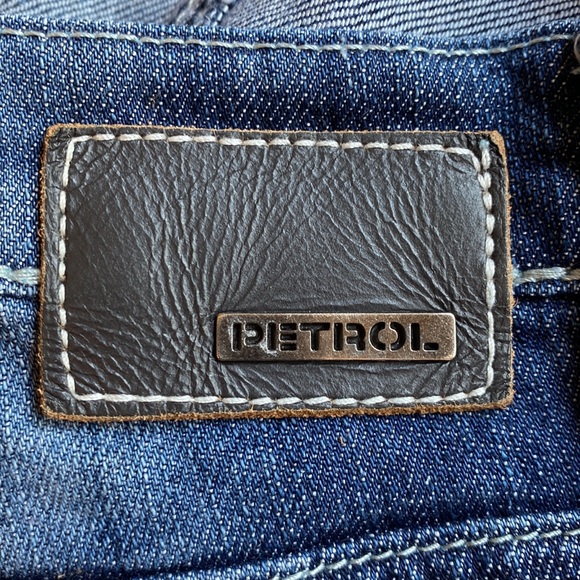 Petrol Mason Bootcut Jeans - Picture 6 of 12
